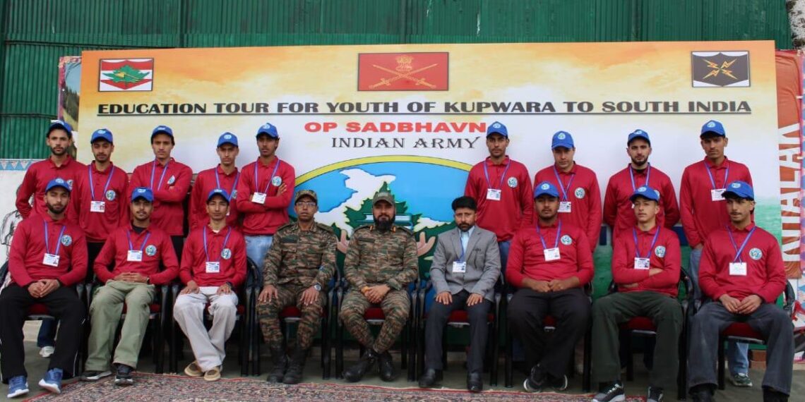 Education Tour for Youth of Kupwara to South India by Indian Army