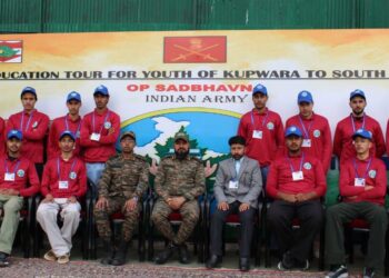 Education Tour for Youth of Kupwara to South India by Indian Army