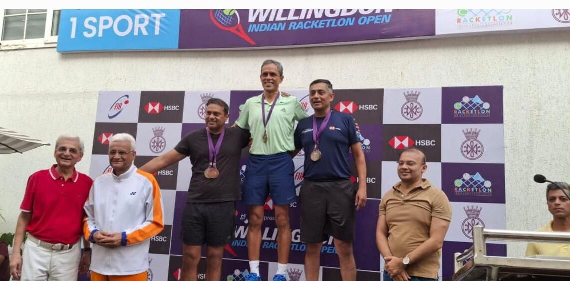 Indian Army Officer Shines at World Masters Racketlon Tournament