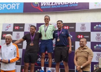 Indian Army Officer Shines at World Masters Racketlon Tournament