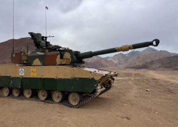 Indian Light Tank successfully fires number of rounds accurately at high altitude