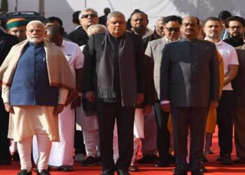 PM and other leaders pay homage to martyrs on 23rd anniversary of 2001 Parliament attack