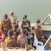 Police-BSF conduct joint patrolling in patrol boats along Indo-Pak Border