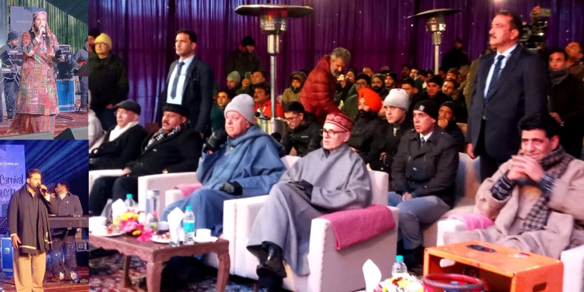 CM Omar inaugurates Winter Carnival Festival at Pahalgam Club