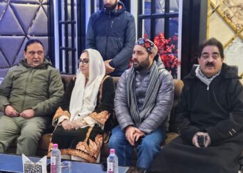 Dr Darakhshan addresses BJP’s Active Membership Conclave at Srinagar