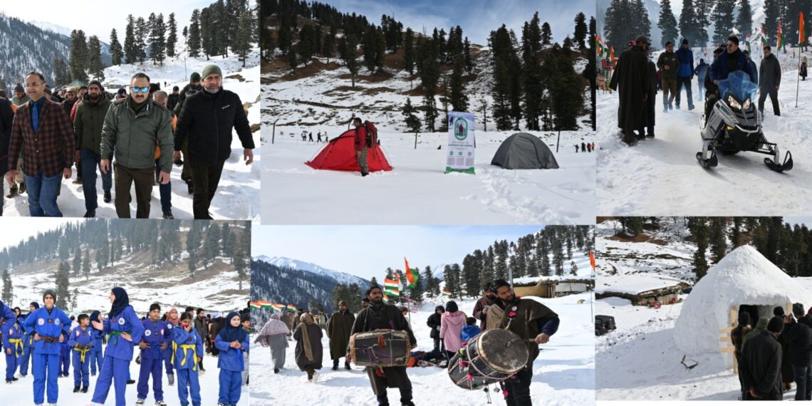 Dubjan winter carnival attracts huge attention of visitors