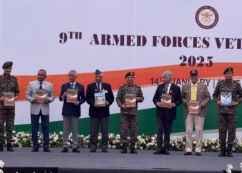 General Upendra Dwivedi, COAs, Unveils 10th Edition of Sammaan Magazine at 9th Armed Forces Veterans Day Celebrations