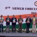 General Upendra Dwivedi, COAs, Unveils 10th Edition of Sammaan Magazine at 9th Armed Forces Veterans Day Celebrations
