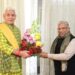 Harivansh, Dy Chairman, Rajya Sabha calls on LG