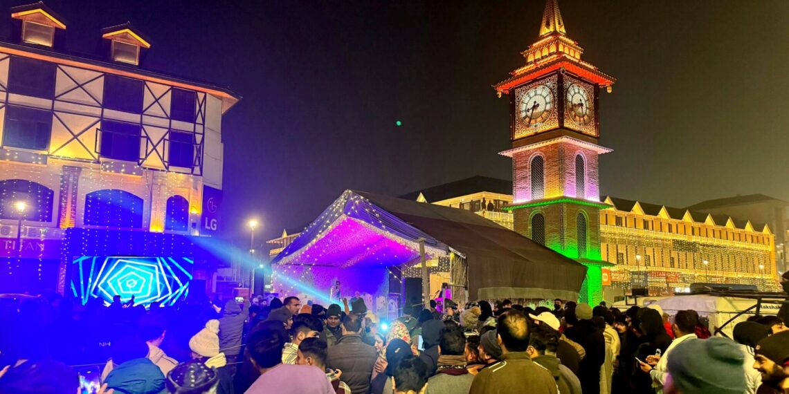 New Year Celebrations Light Up Kashmir Valley