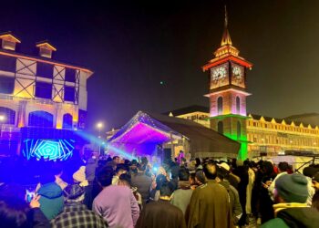 New Year Celebrations Light Up Kashmir Valley