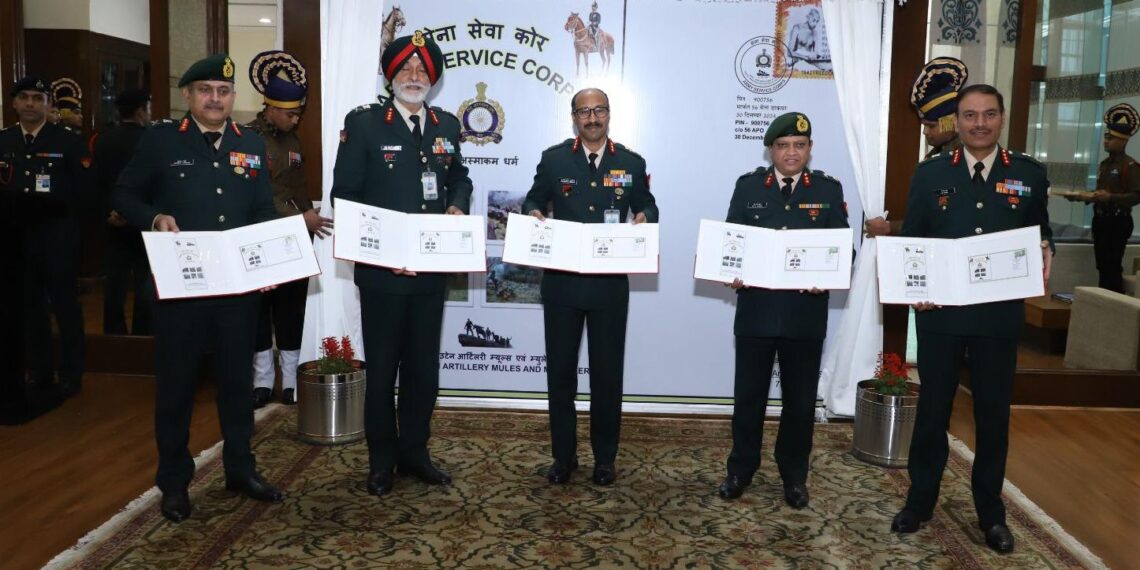 Indian Army Commemorates the Legacy of Animal Transport (Mountain Artillery) Units with Release of Special Day Cover