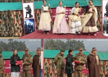 Indian Army Organised a Veterans Rally at Chak-Kigam