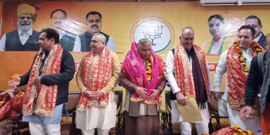 J&K BJP Extends Heartfelt Congratulations to Key Appoints