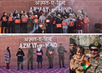 76th Republic Day Celebrated with Patriotic Fervor in Tangdhar and Tithwal