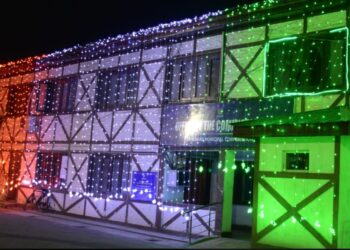 Srinagar Municipal Corporation Lights Up the City for Republic Day Celebrations