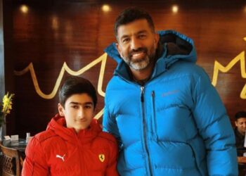 Srinagar’s Mohammad Qais Meets World Number Top, Doubles Tennis Player ‘Rohan Bopanna’