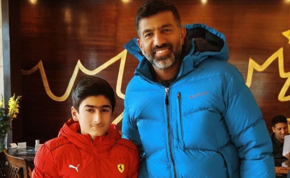 Srinagar’s Mohammad Qais Meets World Number Top, Doubles Tennis Player ‘Rohan Bopanna’