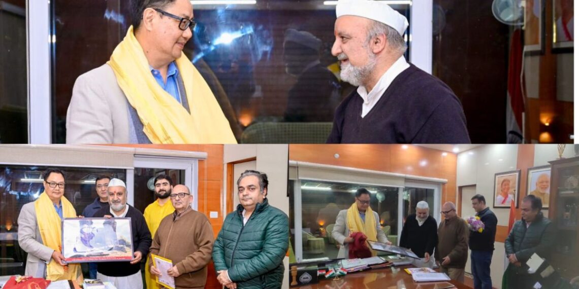 AIKS meets Kiren Rijiju, Minister of Minorities affairs – demand Minority status & commission for Kashmiri Pandits