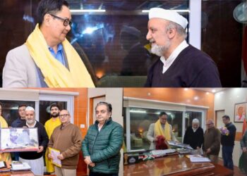 AIKS meets Kiren Rijiju, Minister of Minorities affairs – demand Minority status & commission for Kashmiri Pandits