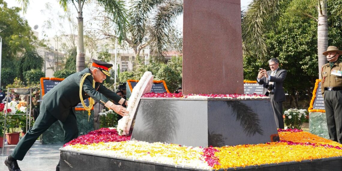 Remembering The Valiant: Army Chief General Upendra Dwivedi Leads Tribute at Noida Shaheed Smarak