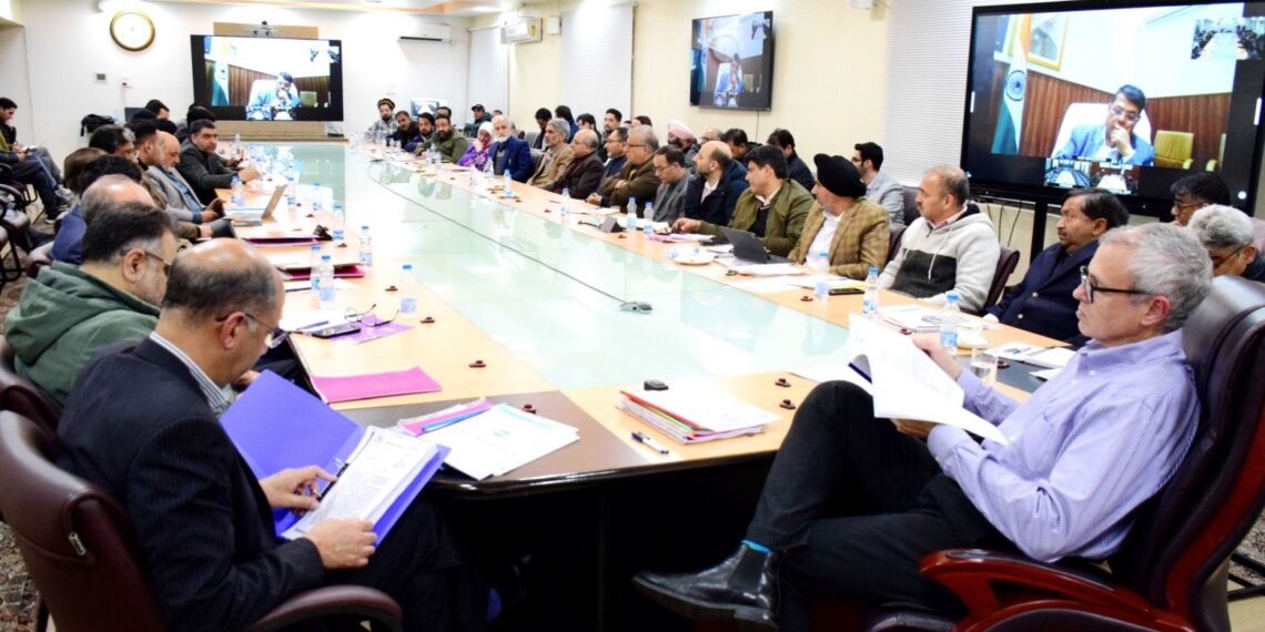 At Srinagar, CM Omar Abdullah engages with stakeholders for pre-budget deliberations