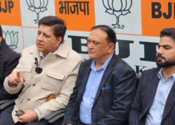 BJP Chief Spokesperson Advocate Sunil Sethi Addresses Press Conference in Srinagar