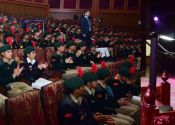 CM Omar lauds J&K, Ladakh NCC Cadets for exemplary performance at Republic Day Parade-2025