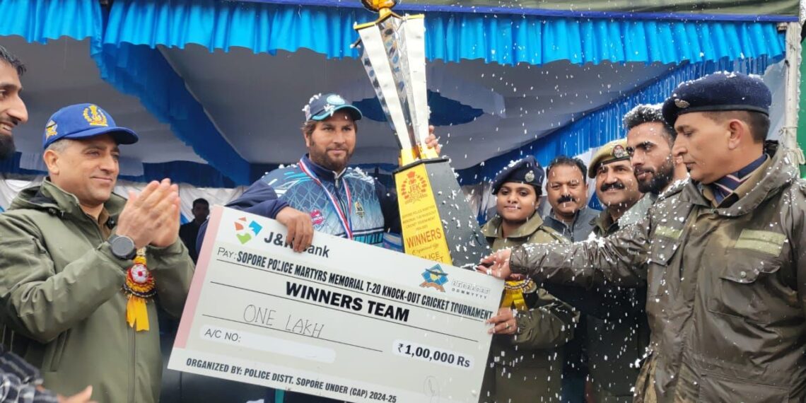 Sports events of Police aimed to channelise youths’ Energy into positive way:- DIG North Kashmir