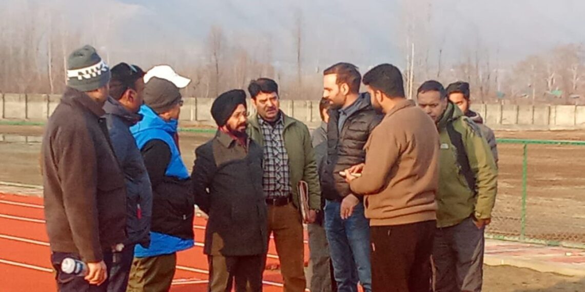 DG YSS Inspects Major Sports Infrastructure Projects, Pushes for Timely Completion