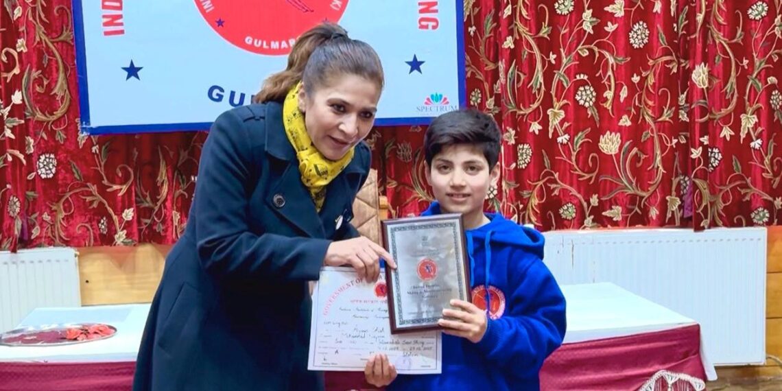 DPS Budgam’s Ayaan Shah Wins 1st Place in Intermediate Skiing at IISM Gulmarg 2025, Sets Sights on Olympic Dream