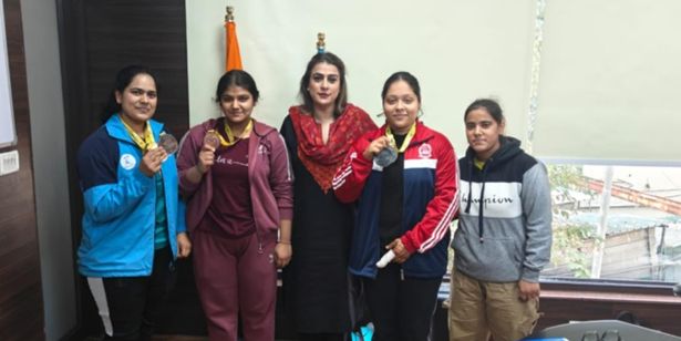 KNVB Dutch Football Association Instructors call on Secretary J&K Sports Council