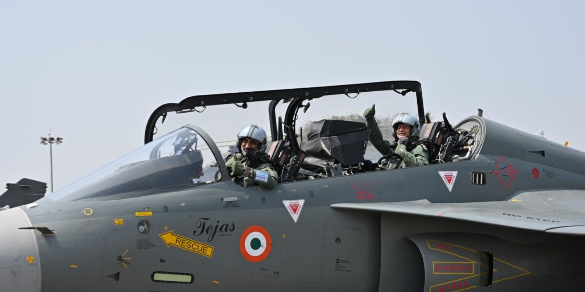 Historic Flight by COAS and CAS in Indigenous Tejas Marks a New Era of Synergy and Self-Reliance