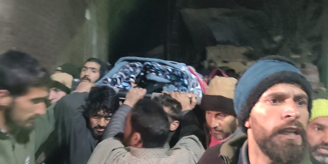 Pall of Gloom Descends in Behibagh as Body of Ex-Serviceman, Father of Five, Reaches His Native Village