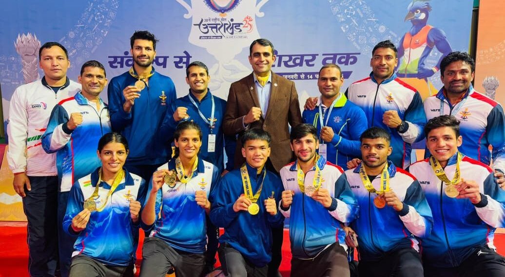 Indian Army Team Shines At The 38th National Games