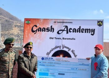 Indian Army’s Commitment To Nation Building Shines Through Gaash Academy In Baramulla