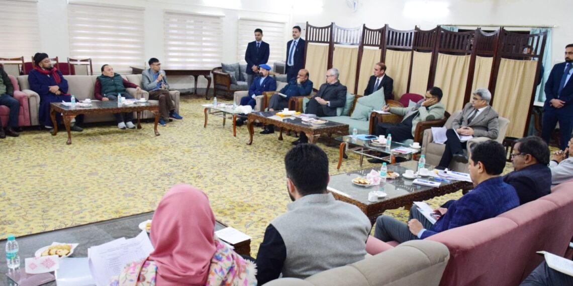 LAHDC Kargil calls on CM Omar Abdullah to discuss issues of Ladakh students, patients, residents in J&K