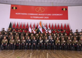 Northern Command Investiture Ceremony at Mathura