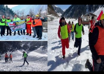 2nd SnowSky Championship held at Sonmarg