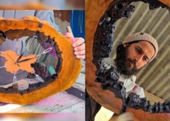 Engineering Student by Day, Artisan by Passion: Srinagar Youth Turns Wood Waste into Wonder