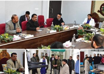 ACS Higher Education Shantamanu chairs high level meeting With KU VC