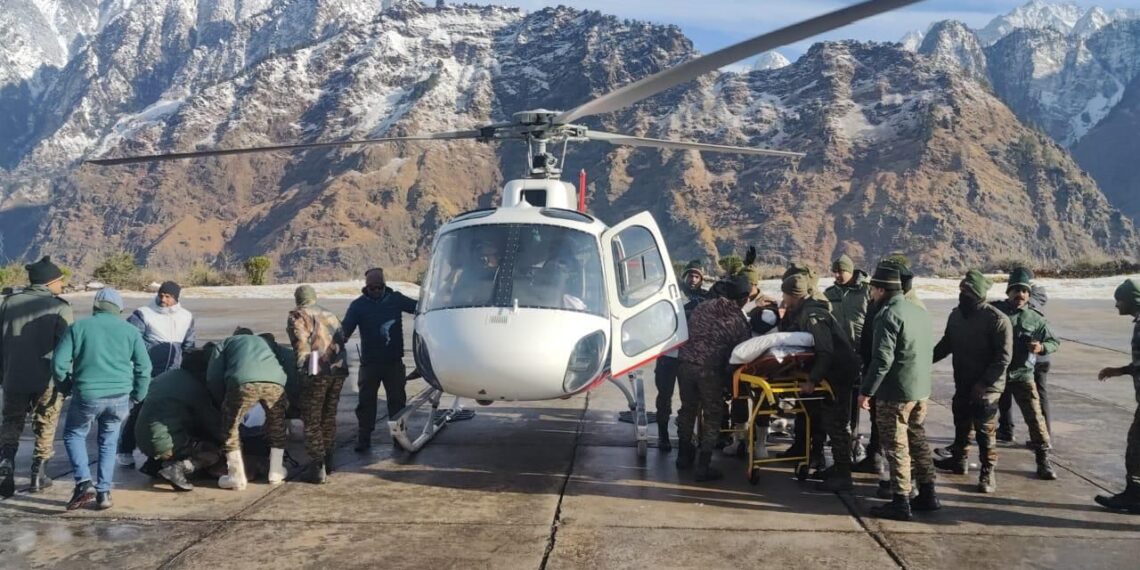 Uttarakh Avalanche: Army Relentless Rescue Operation Amid Severe Weather