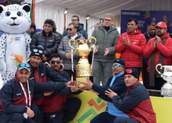 Gulmarg to be converted into centre of excellence for winter sports: Dr Mansukh Mandaviya