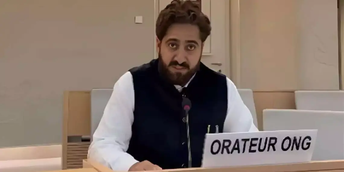 Javed Ahmad Beigh Blasts Pakistan Over Minority Rights Violations at UNHRC in Geneva