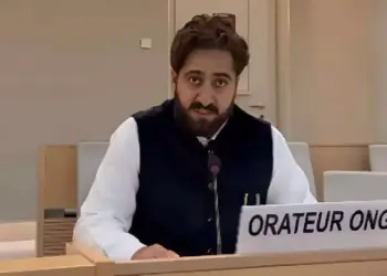 Javed Ahmad Beigh Blasts Pakistan Over Minority Rights Violations at UNHRC in Geneva