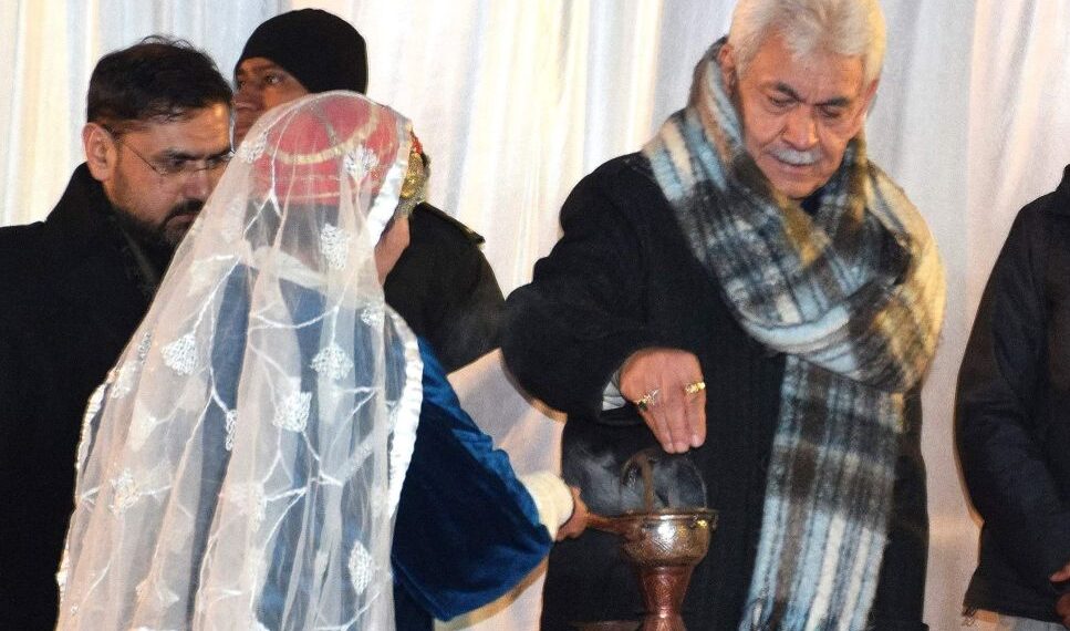 LG Sinha attends inaugural ceremony of 5th Khelo India Winter Games at Gulmarg