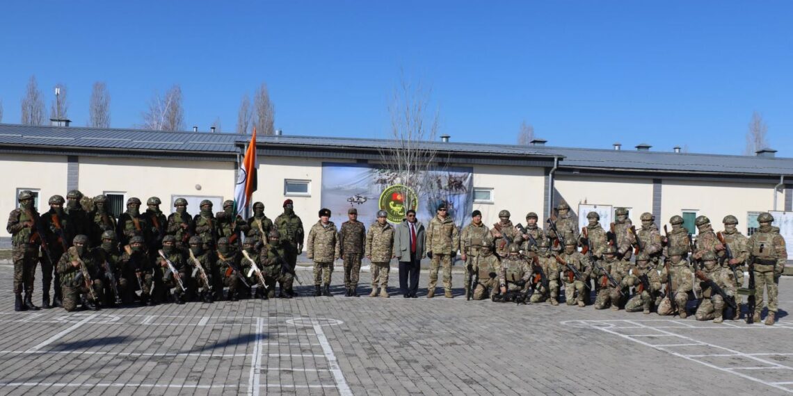 Joint Military Exercise Khanjar-XII, between special forces of India and Kyrgyzstan