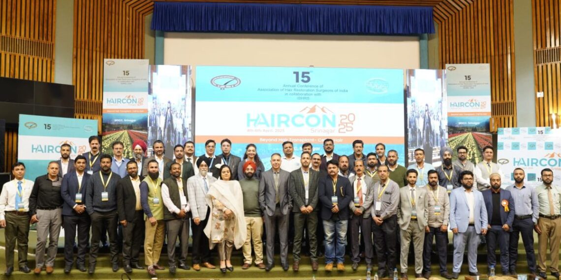GMC Baramulla Shines at 15th Haircon Conference in Srinagar
