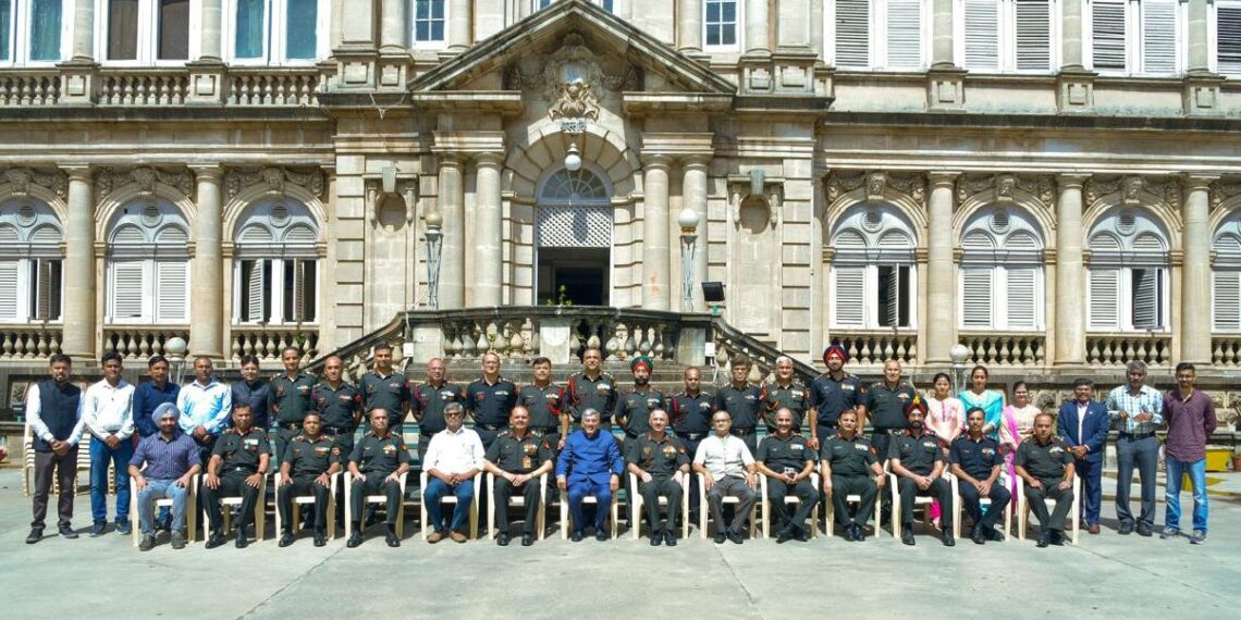 INDIAN ARMY OFFICERS UNDERGO EXECUTIVE TRAINING ON PM GATI SHAKTI AT GATI SHAKTI VISHWAVIDYALAYA