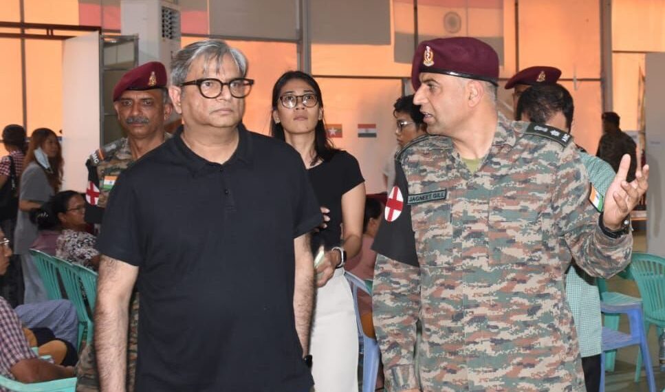 Indian Army Scales Up Earthquake Relief in Myanmar; Over 1,900 Treated in Field Hospital